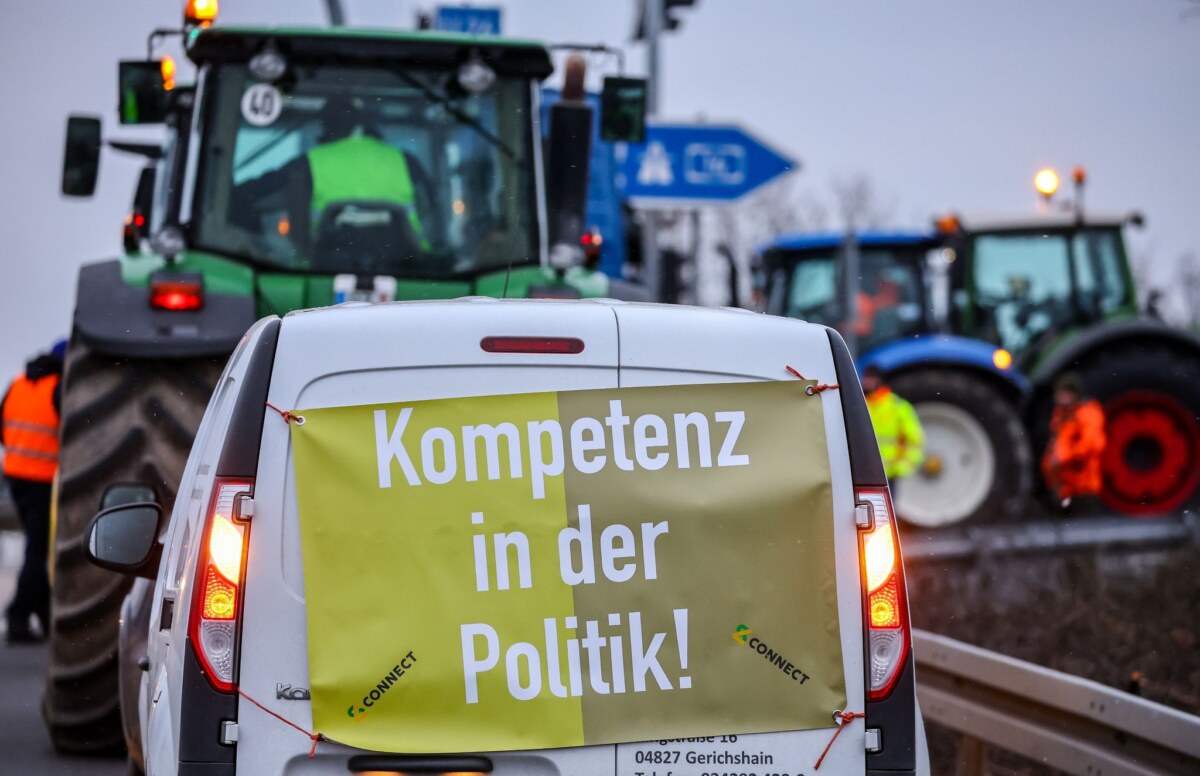 Protestaktionen Von Landwirten Sollen Weitergehen