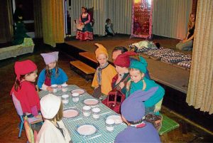 Auch Kindertheater zum Mitmachen  gehört zum Angebot im Theater am Park.