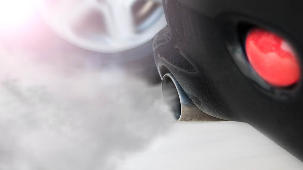 smoke car pipe exhaust