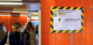Ersatzverkehr U-bahn BVG U1 Hallesches Tor