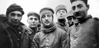 Weihnachten 1914 an der Front in Flandern