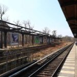 Stillgelegte Stammbahn am Bahnhof Zehlendorf