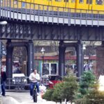 Weihnachtsbaumaktion Oberbaumbrücke