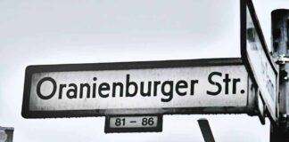 Oranienburger Straße in Wittenau