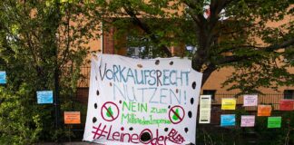Drei Häuser in der Roseggerstraße, der Uthmannstraße und der Harzer Straße gehen durch Vorkaufsrecht an die Wohnungsbaugesellschaft Stadt und Land. 