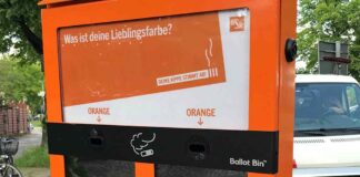 Friedrichshain-Kreuzberg: Weitere „Ballot Bins“ platziert