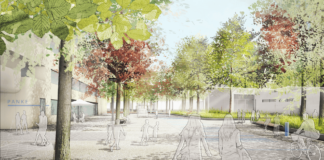 Visualisierung des neuen Weddingplatzes