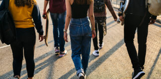 Jugendliche unterwegs in Steglitz-Zehlendorf