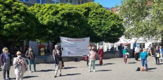 Mahnwache in Spandau
