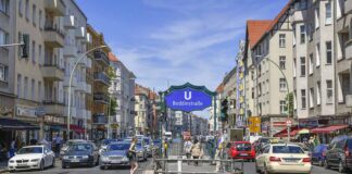 Hermannstraße, Boddinstraße, Neukoelln, Berlin, Deutschland *** Hermannstraße, Boddinstraße, Neukoelln, Berlin, Germany