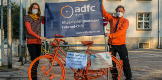 Demo Tempelhofer Damm Fahrradnetzwerke