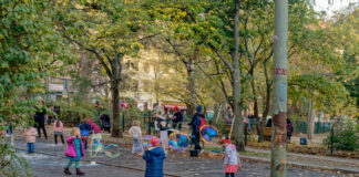 Spielstraße Fußgängerzone Lausitzer Platz