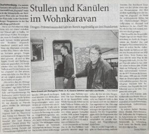 Artikel aus dem Berliner Abendblatt, 1999. 