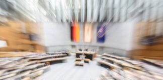Plenarsaal des Abgeordnetenhauses