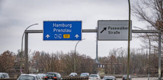 A114 zwischen Pasewalker und Schönerlinder Straße am Wochenende gesperrt.