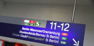 Von der Sperrung sind die Linien S1, S2, S25 und S26 betroffen
