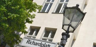 Historisches Flair am Richardplatz im Neuköllner Ortsteil Rixdorf.