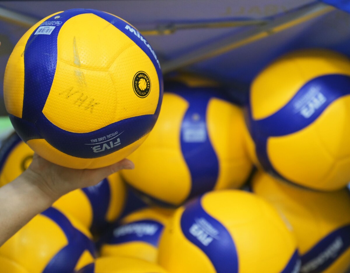 Die BR Volleys siegen gegen Frankfurt. Foto: Soeren Stache/dpa-Zentralbild/dpa/Symbolbild