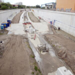Nun steht es fest: Der Bund baut an der A100 weiter. Bild: Wolfgang Krumm/dpa