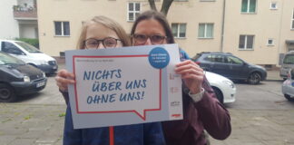 Paula und Thea hatten schon beim Aktionstag 2021 ganz konkrete Forderungen.
