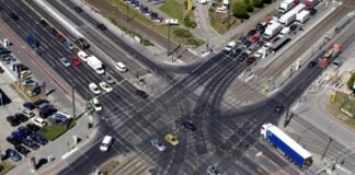 Vom 11. bis zum 14. April ist die Kreuzung Landsberger Allee - Ecke Rhinstraße gesperrt