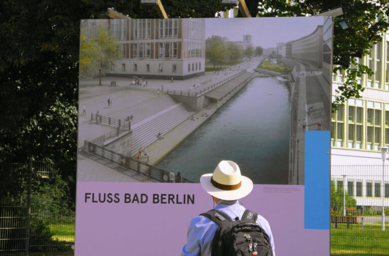 Heute findet das 2. Gartengespraech zur Planungsidee Fluss Bad Garten (Staatsratsgarten) als oeffentlicher Raum statt. *