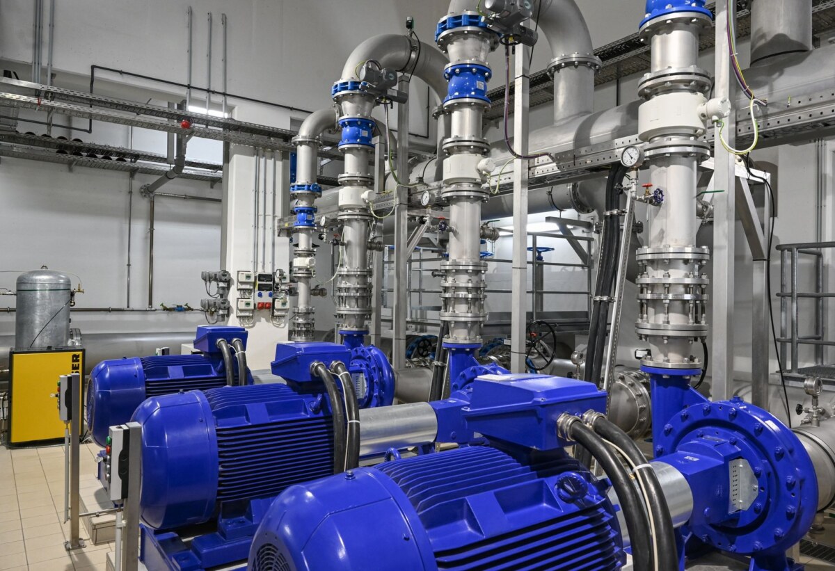 Das Wasserwerk Spitzmühle vom Wasserverband Strausberg-Erkner (WSE).