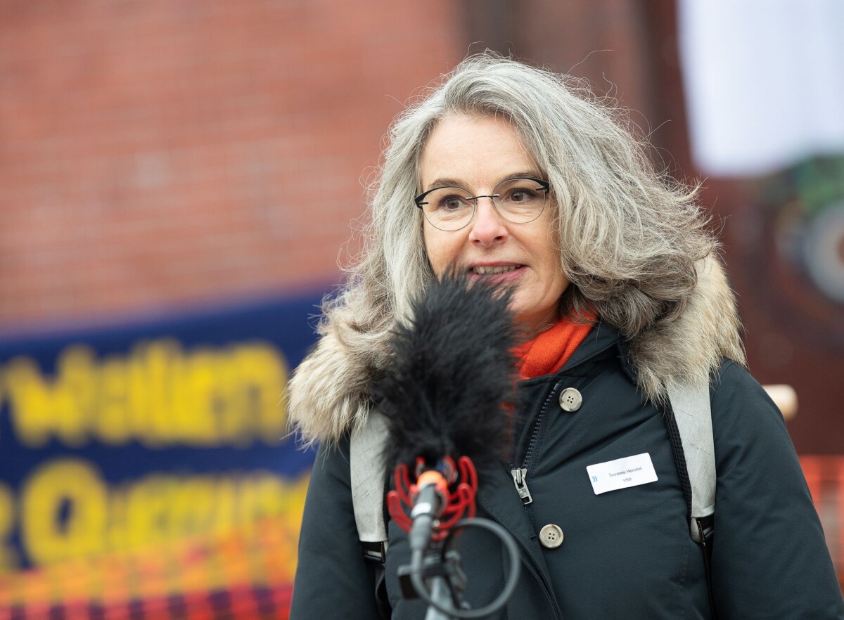 Im Bundesverkehrsministerium übernimmt Susanne Henckel unter anderem die Verantwortung für das Fachressort Eisenbahnen. Foto: Paul Zinken/dpa/Archivbild