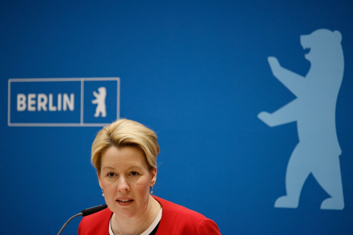 Franziska Giffey, Regierende Bürgermeisterin von Berlin.