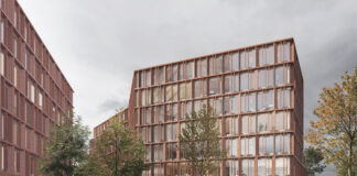 Die Jury lobt die "eigen­ständige städtebauliche Figur" des Siegerentwurfs für den Neubau am Südkreuz. Visualisierung: Franz&Sue