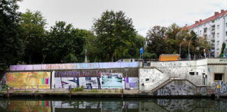 Im September 2021 war die Kunstbrücke als dritte kommunale Galerie Neukölln eingeweiht worden. Die historische Toilettenanlage an der Wildenbruchbrücke bietet ein besonderes Ambiente. Bild: Kunstraum am Wildenbruch/Nihad Nino Pušija