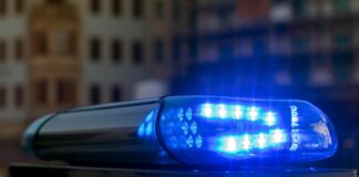 Polizeifahrzeug - Blaulicht