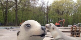 Die Plansche im Plänterwald eröffnet erst im Juli. Bild: Hager Partner AG