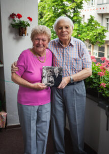 Vor 70 Jahren gaben sich Sonja und Helmut Bölling das Ja-Wort in Reinickendorf. Bild: Sascha Uhlig