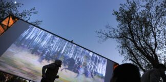 Kino unter freiem Himmel gibt's auch noch im August. Foto: IMAGO / ITAR-TASS