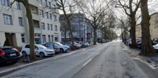 Die Bismarckstraße hat schon bessere Tage gesehen. Bild: Straßen- und Grünflächenamt, FB Tiefbau