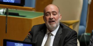 Ron Prosor in seinem vergangenen Amt als UN-Botschafter