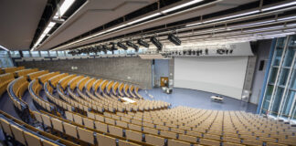 Audimax-Saal in einer Universität