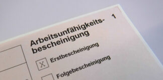 Krankschreibung, Symbolbild