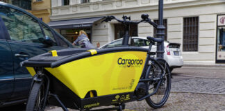 Parkplatz für E-Lastenräder von Cargoroo