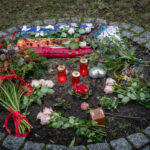 Berlin Lichtenberg; Grab auf einem Friedhof in Lichtenberg von Ella Nik Bayan. Die Transfrau beging im Sommer 2021 Suizi