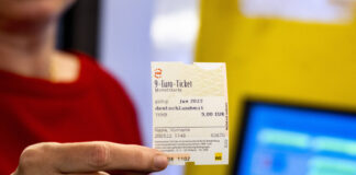 Vorstellung des 9 Euro Ticket in Berlin