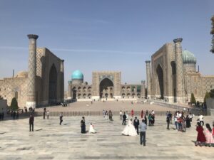 Der Registan in Samarkand.