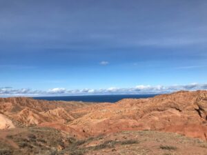 Canyon-Landschaft in Kirgistan