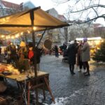 Wer am 10. Dezember den Wochenmarkt auf dem Kranoldplatz besucht, kommt, wird von Wintergemüse, Äpfeln, Nüssen und weiteren Highlights empfangen. Bild: Theresa Dühn