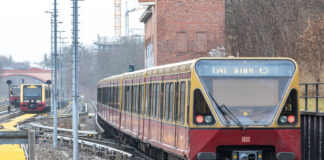 Blick auf die Ringbahn.