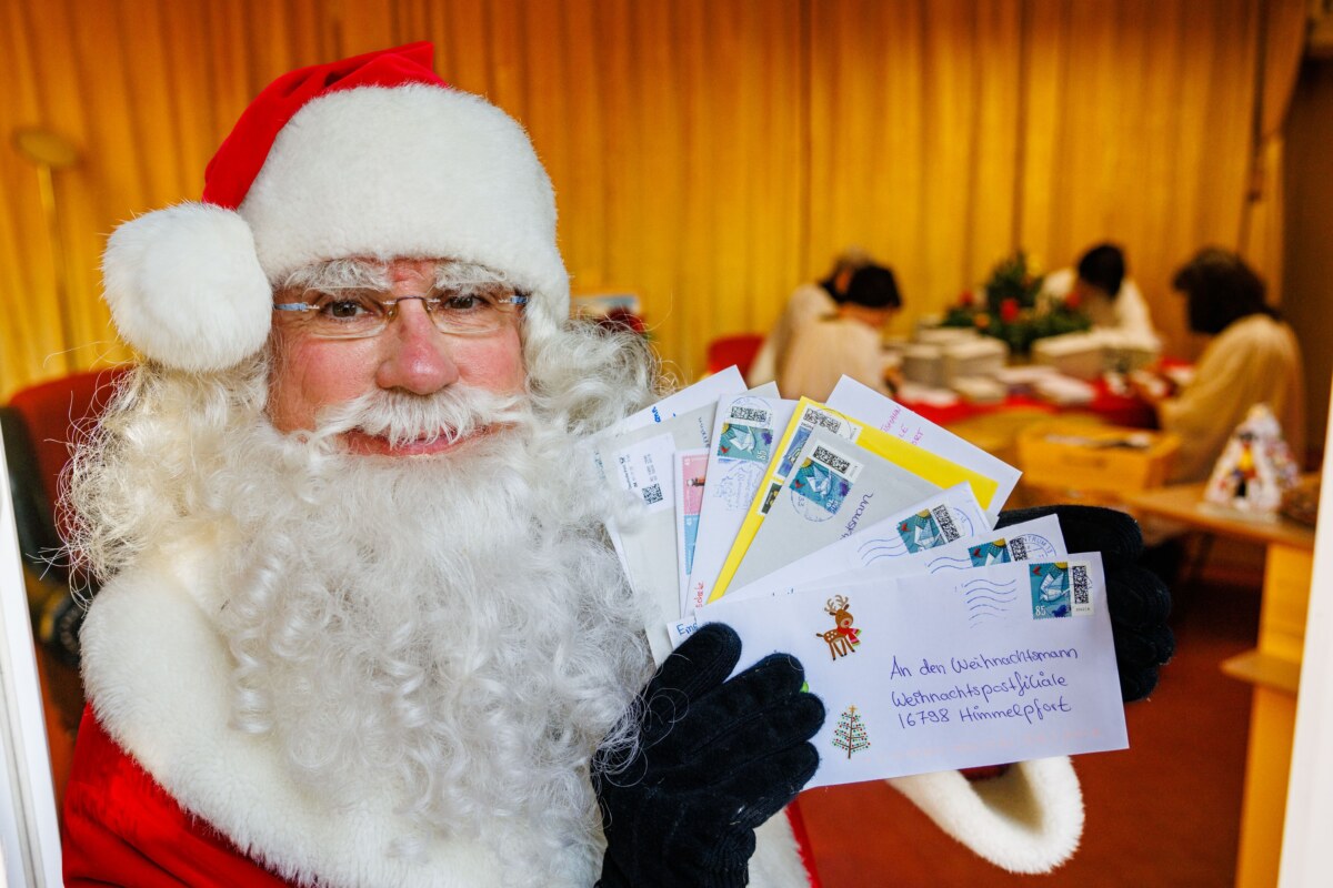 Interview mit dem Weihnachtsmann: "Ich bin für die Kinder da"