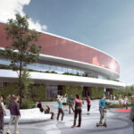 Visualisierung des neuen Stadions