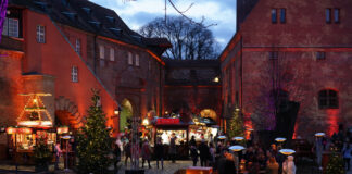 Weihnachtliche Stimmung auf der Zitadelle.