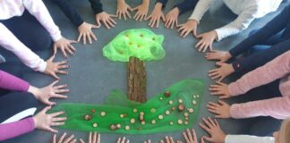 Nicht nur zuhören, sondern aktiv mitmachen: Kinderyoga in der Grundschule. Bild: Helen Arnold/Berliner Abendblatt